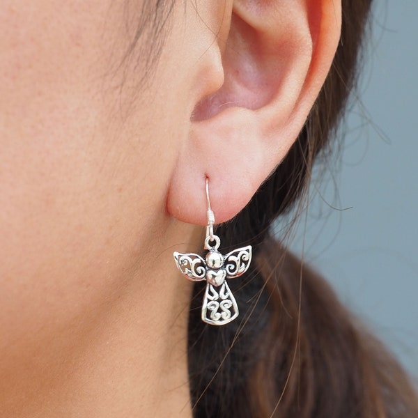 Angel Earrings - Etsy