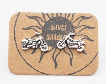 Motorcycle earrings Vehicle Harley davidson earrings / SK114P