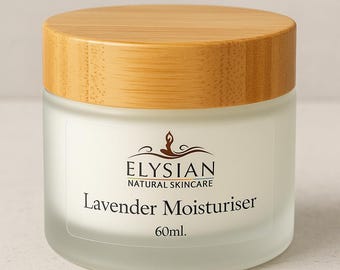 Lavender Face Cream | 60ml | Handmade Herbal Moisturizer for Sensitive Skin | Natural Skincare