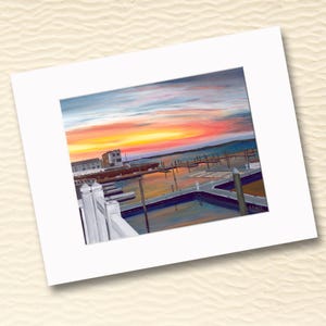 Preseason Sunset - Giclée Print on Archival Matte Paper