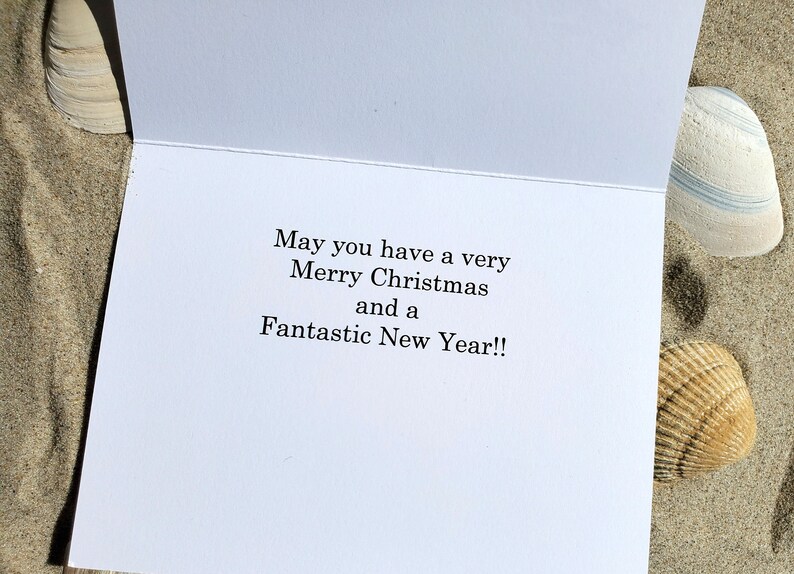 Usual Suspects Christmas Cards, 12-pack, Coastal Holiday Cards - Etsy