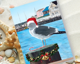 Posado para el verano - Tarjetas de Navidad