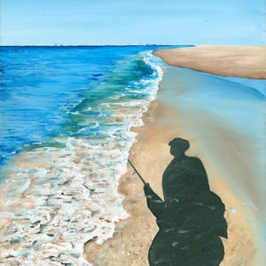 Shadow Fishing - Original Painting