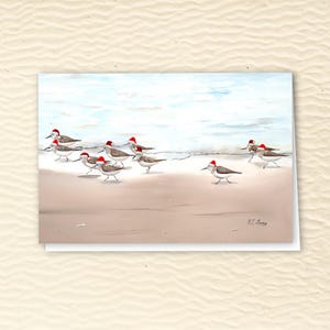 Beach Runners-Christmas Cards