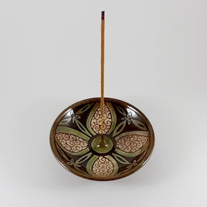 Handmade Ceramic Incense Holder - Ceramic Incense Burner - Ceramic Incense Dish