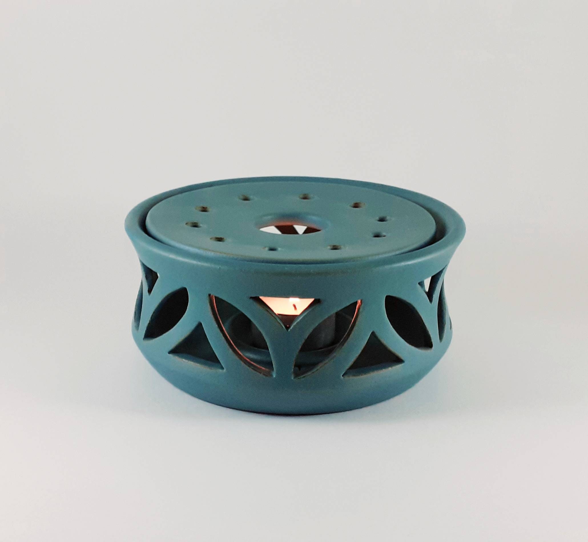 Handmade Ceramic Mug & Teapot Warmer Tealight Teapot Warmer Etsy
