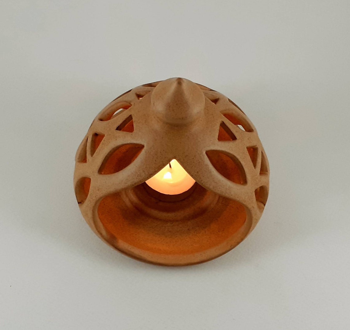 Handmade Ceramic Tealight Candle Holder Ceramic Candle Etsy