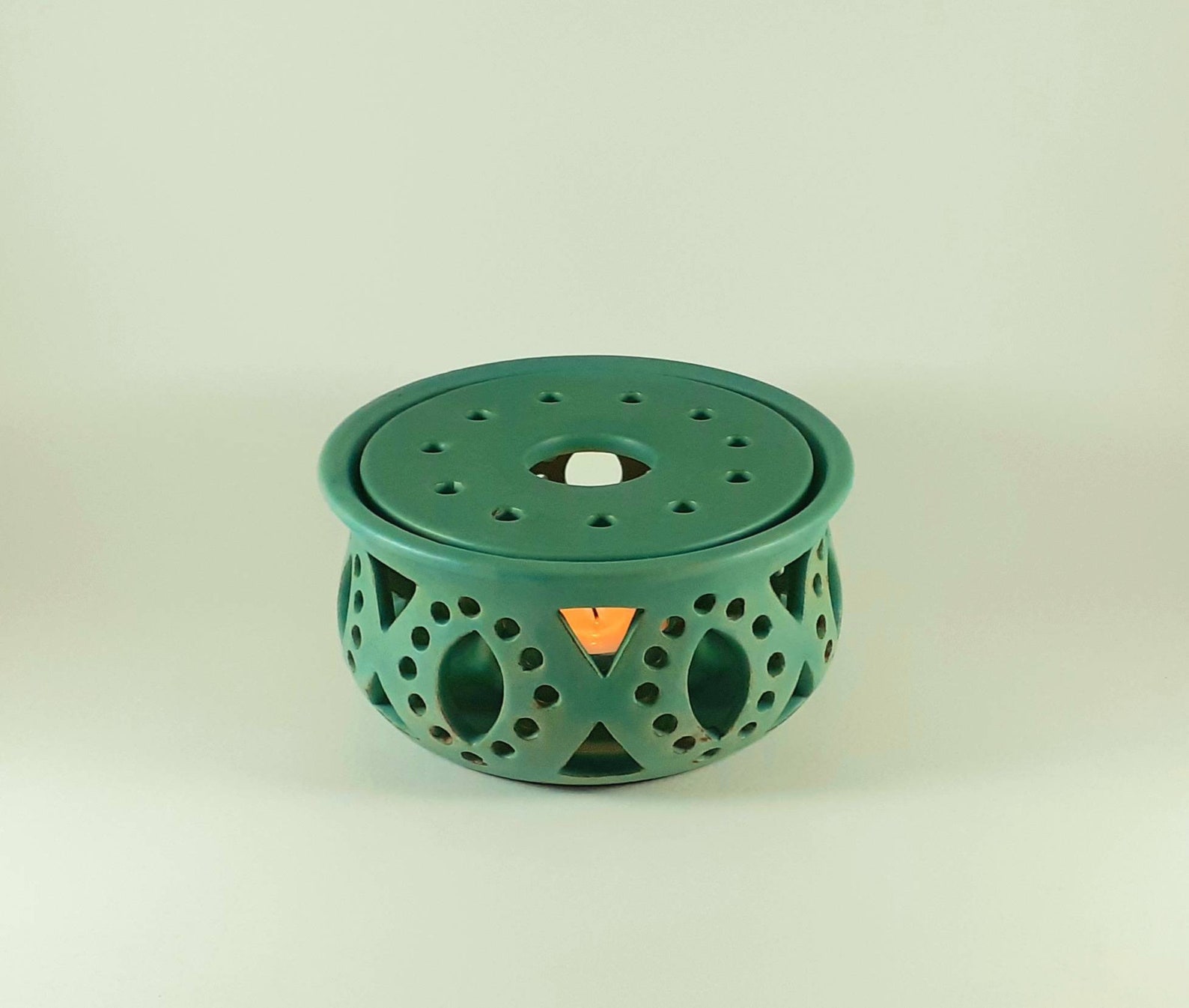 Handmade Ceramic Mug & Teapot Warmer Tealight Teapot Warmer Etsy