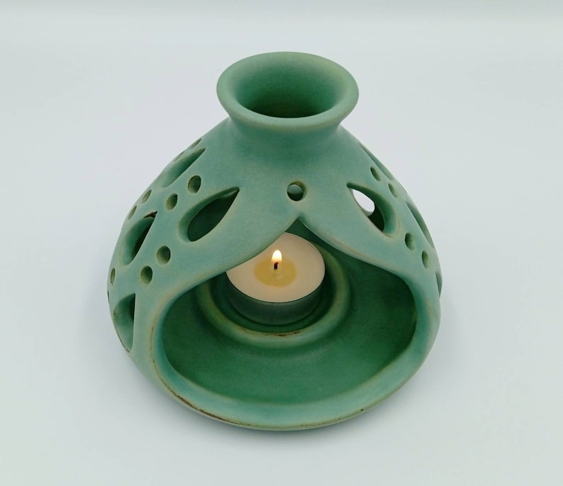 Handmade Ceramic Tealight Candle Holder Ceramic Candle Etsy