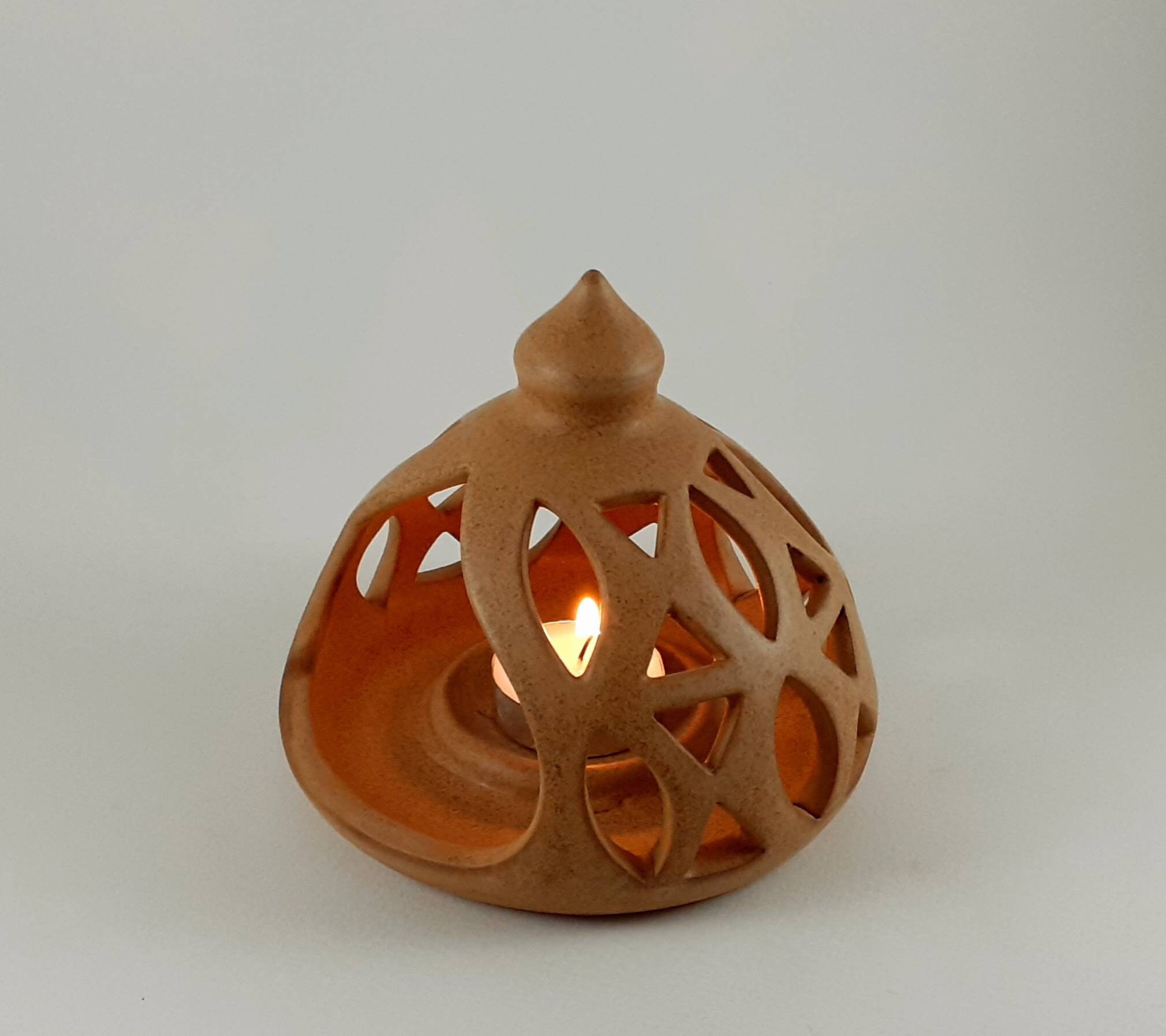 Handmade Ceramic Tealight Candle Holder Ceramic Candle Etsy