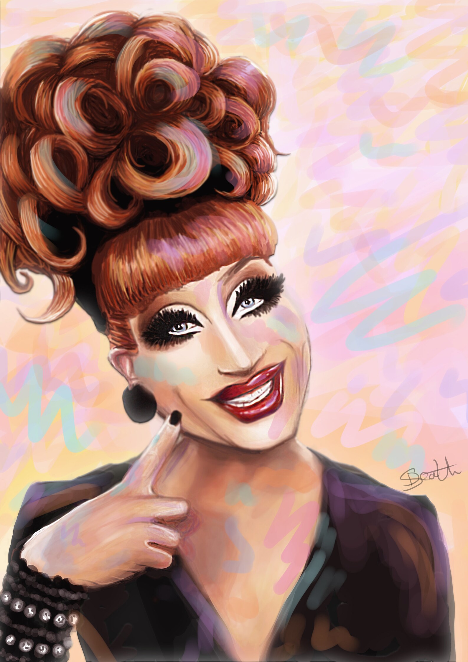 Bianca Del Rio Print | Etsy