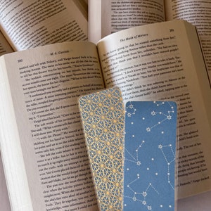 Bookmarks and Lil Squeaks Blue Night Collection Night Shine