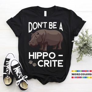 Lustiges Nilpferd T-Shirt, cooles Nilpferd Witz Tiere Humor Shirt, lustiges Nilpferd Liebhaber Kostüm Geschenk, Zoo Geburtstagsgeschenk T Shirts