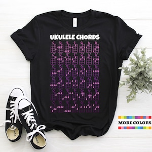 Ukulele Music Instrument Fan T-shirt, Vintage Musician Hawaiian Uke Lover Birthday Gift Tshirt Mini Guitar Player Teacher Present Tee Shirts
