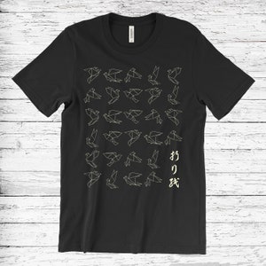 Origami Paper Crane Shirt, Origami Maker Tank Top, Origamist Lover Crop Tee, Birds Summer Animal T Shirt, I Love Origami Gifts Party Present