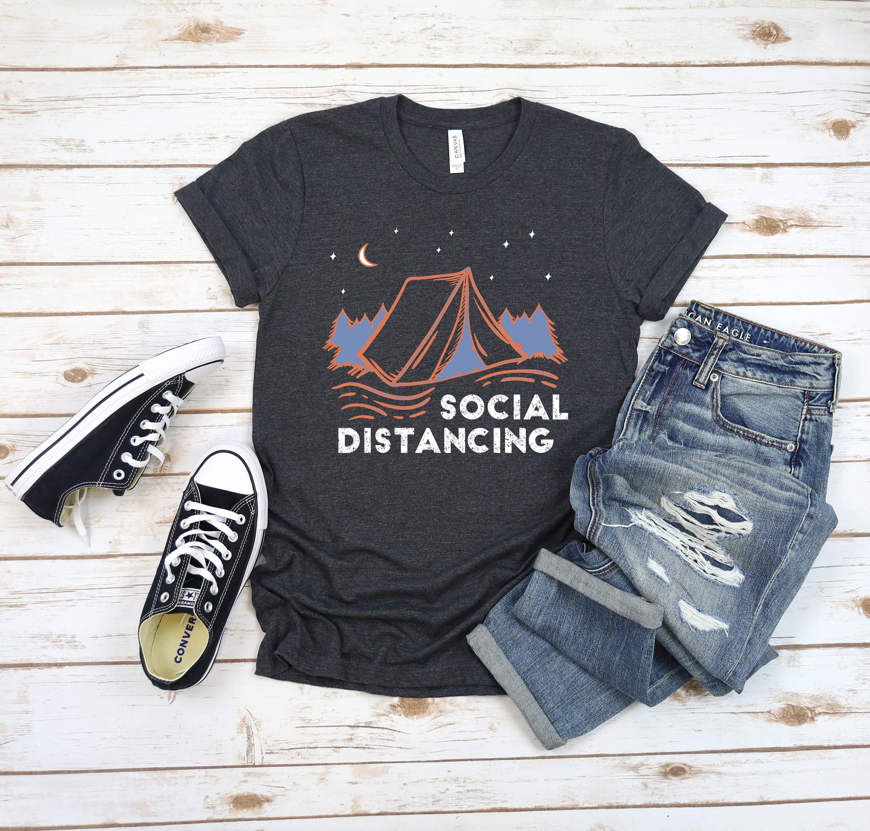 shirt Funny Camping Shirt Hiking Gift 