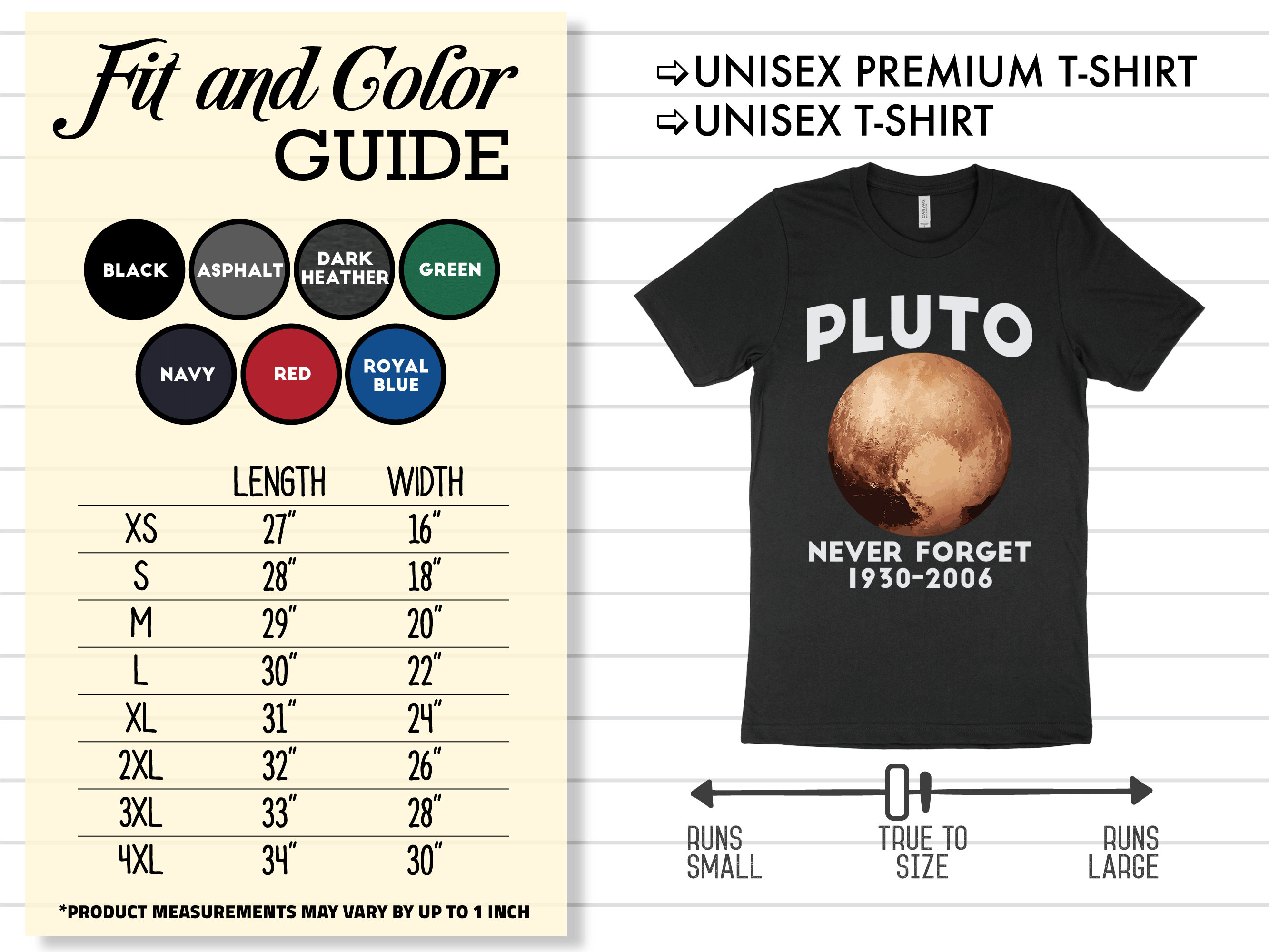 Pluto Planet T-shirt Never Forget Pluto Solar System Gift Shirt