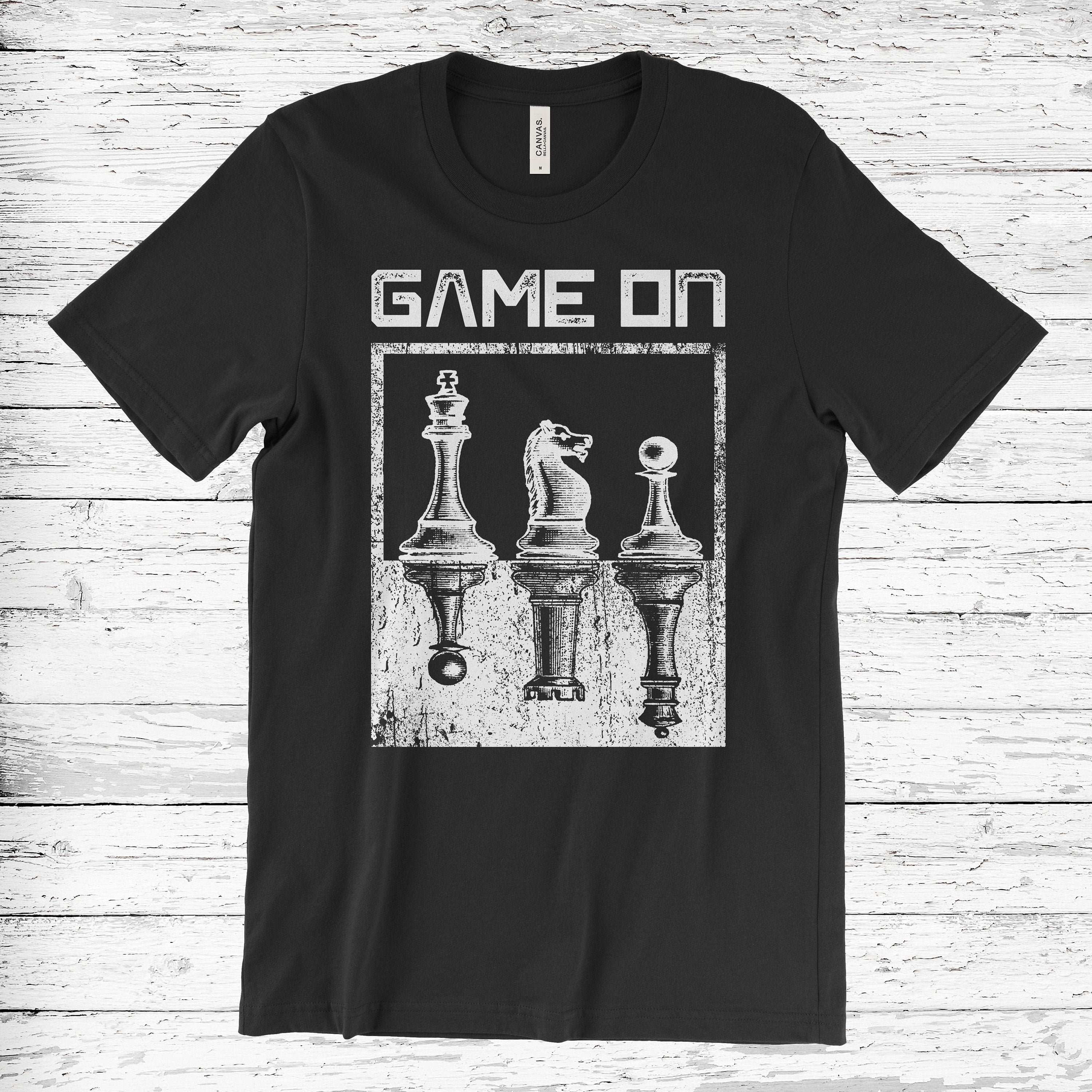 Vintage Chess Lover T-shirt, Chess Master Chess Pawn King