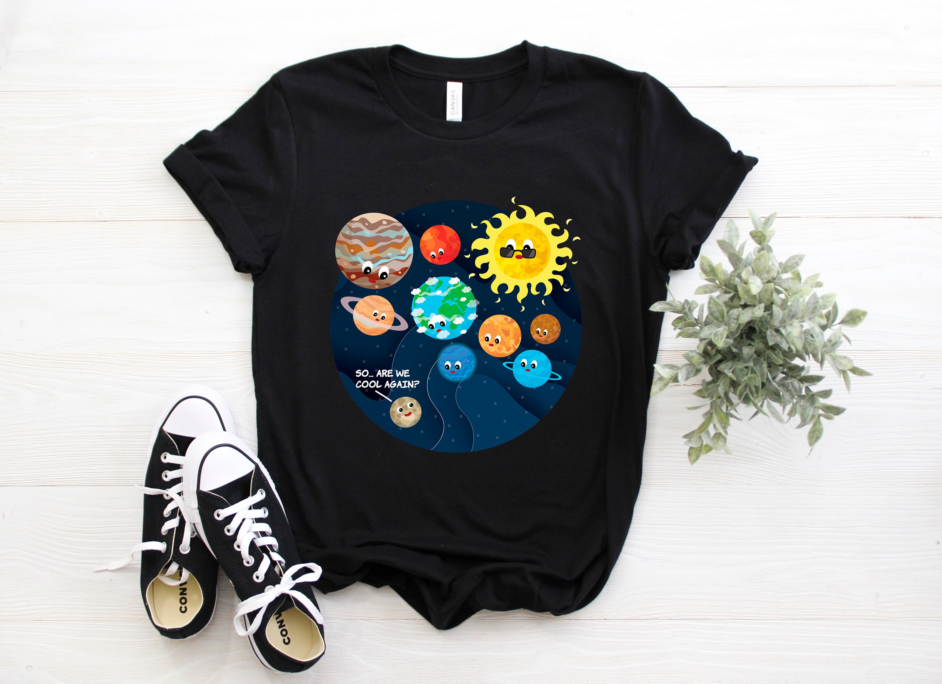 plutoyesterday Book カットソー Pluto is A Planet Solar System Lover T-shirt, Vintage Dwarf