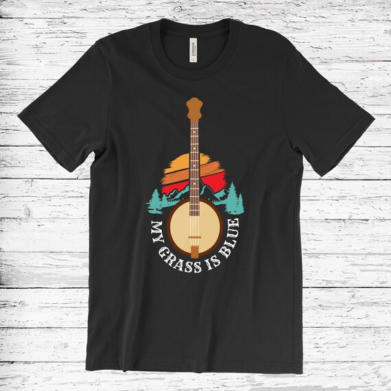 Vintage Banjo Sunset Shirt-Bluegrass Fan Banjo T-Shirt Vintage Banjo Sunset Shirt-Bluegrass Fan Banjo T-Shirt