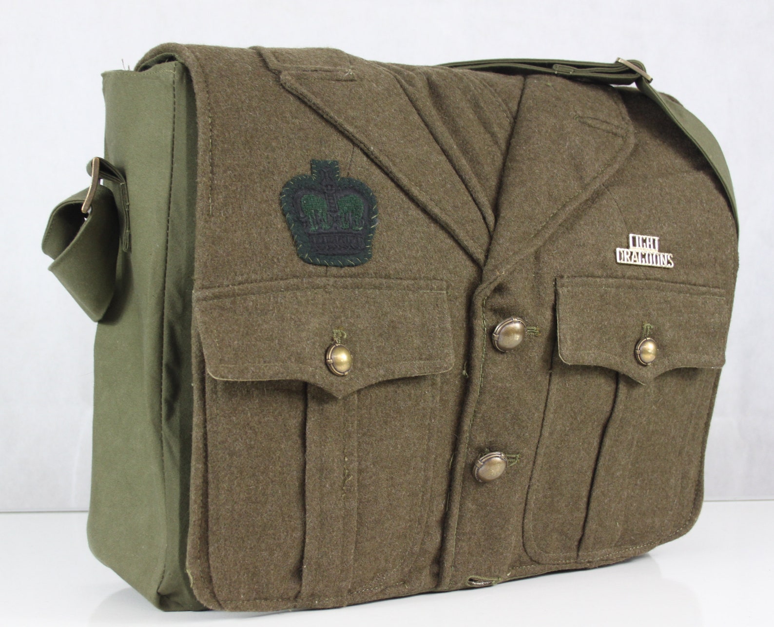 Normandy '44 Messenger Bag Made from vintage Military Etsy