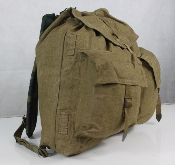 Genuine Surplus Vintage Italian Army Rucksack replace… Gem