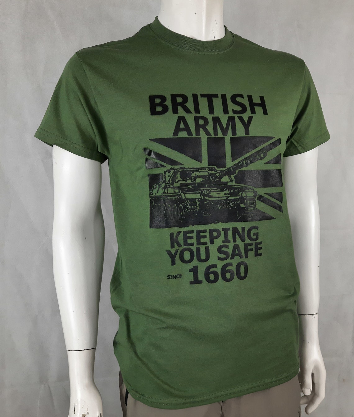 British Army Exclusive Printed Tshirt Army Military Tactical Etsy