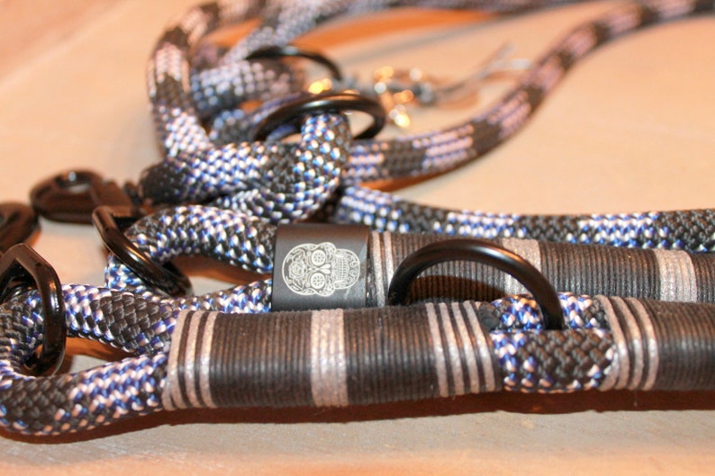 Dog leash Skull