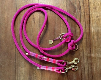 Dog leash "Pinky Glamour"