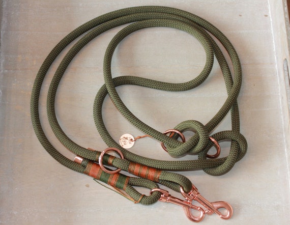 Hundeleine "Olive Autumn"
