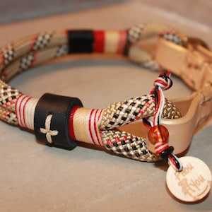 Dog collar &quot;Classy Burban&quot;