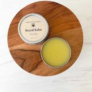 Beard Balm/Beard Balm Travel Tin/Beard Balm One Ounce Tin/Beard Care/Mens Facial Care
