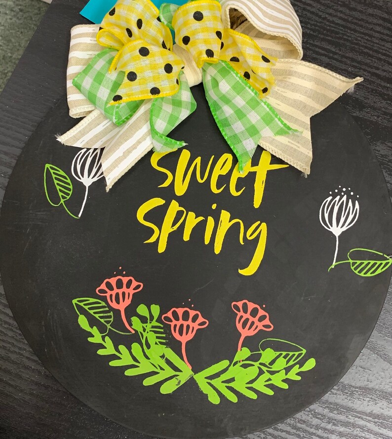 Decoracion De La Pared Dulce Dulce De La Primavera Etsy