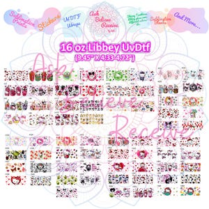 H UV Dtf , Full color transfers, Waterproof, Ready to ship