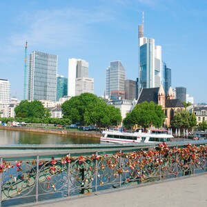Eiserner Steg or Iron Footbridge,  Frankfurt am Main