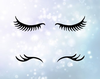 unicorn eyelashes etsy