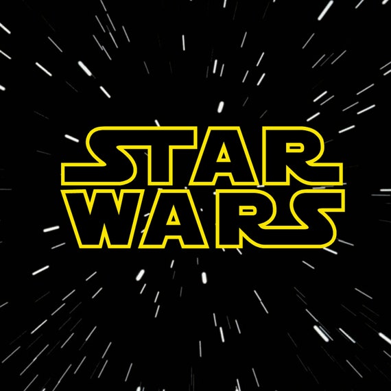 Starwars Logo Svg Download Star Wars Clip Art For Cricut Vinyl Etsy