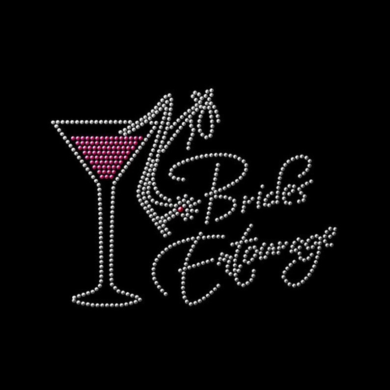 Download Rhinestone Bride's Entourage SVG Pattern for Sticky Flock ...