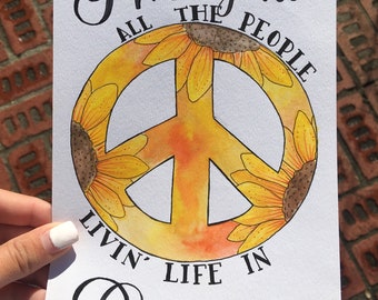 Livin' life in Peace
