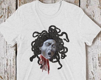 Medusa -medusa t-shirt - Caravaggio - mithology shirt -snake shirt