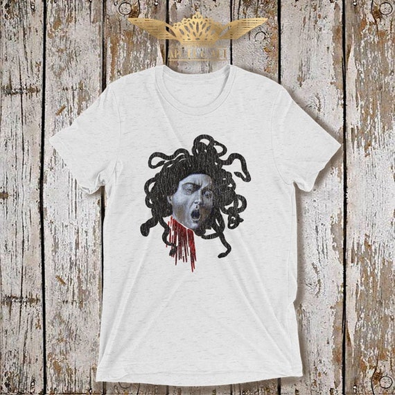 Medusa -medusa t-shirt - Caravaggio - mithology shirt -snake shirt
