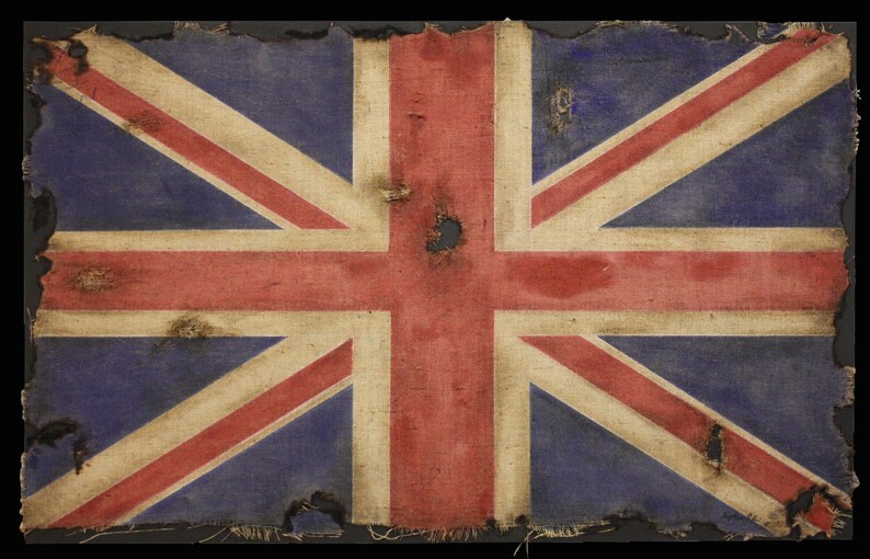 patriotic vintage English flag Tote bag