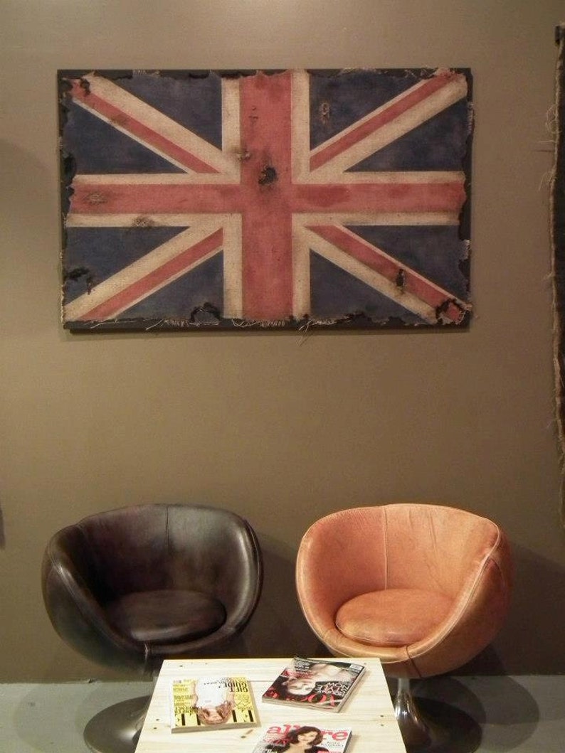 patriotic vintage English flag Tote bag