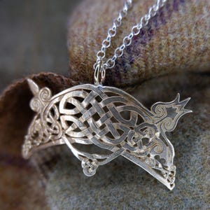 Pictish V-rod and crescent pendant from Rosemarkie
