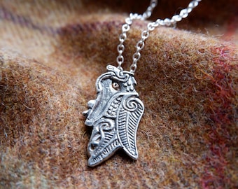 Beast of Bamburgh/Bebbanburg pendant in silver