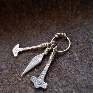 Anglo Saxon miniature pendant grouping