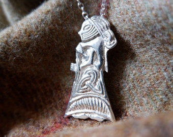 Tissø Valkyrie pendant in silver
