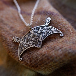 Pictish V-rod and crescent from Hilton of Cadboll