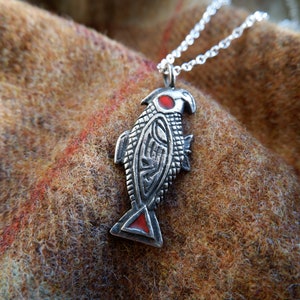 Anglo Saxon bird pendant based on find from Kent with enamel