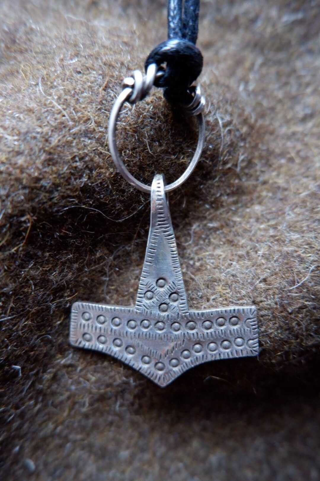 Hand Sterling Silver Thors Hammer/ Mjolnir Artefact Etsy UK